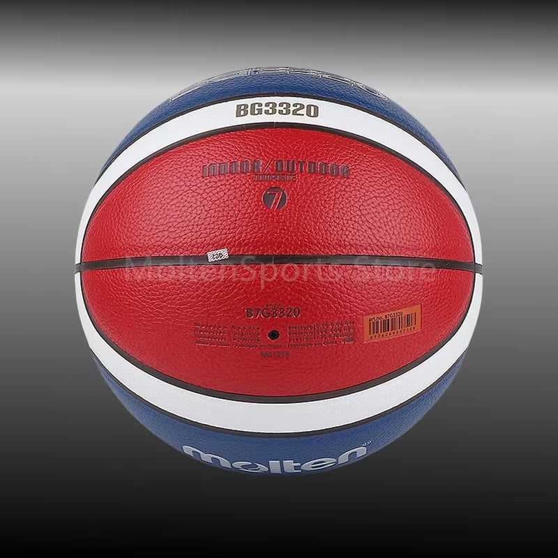 RA0080 Basketball Whistle BG3320 Size7 Basketball,Indoor and Outdoor Competition Wear Resistance and Non-Slip Basketball