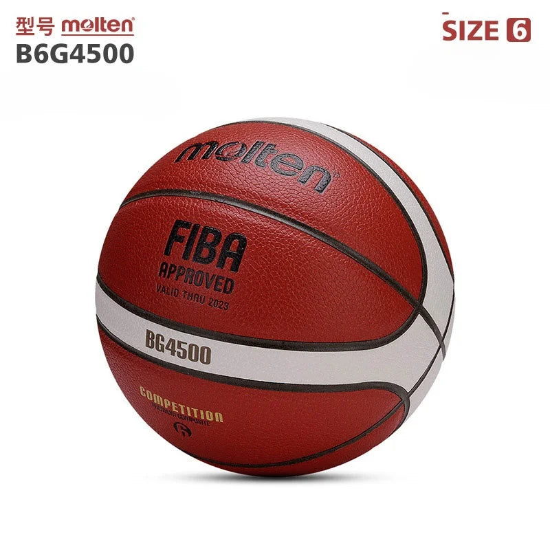Original Basketball BG4500 No. 6 7, Basketball Training for Adult Youth Children Basketball Training,Free Net and Pin