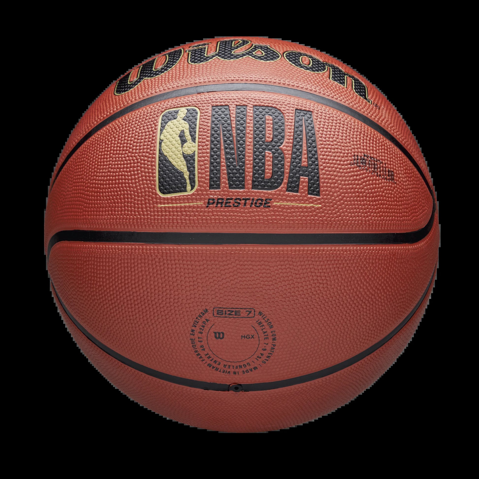 NBA Prestige Outdoor Basketball - Brown, Size 7 - 29.5"