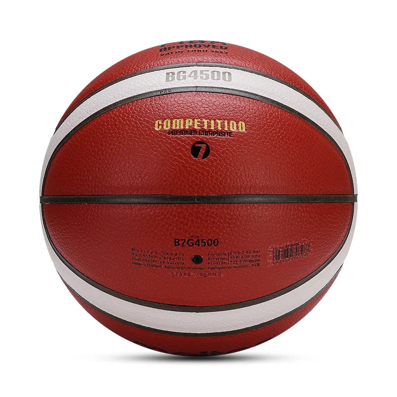 Original Basketball BG4500 No. 6 7, Basketball Training for Adult Youth Children Basketball Training,Free Net and Pin