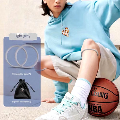 Fine Patella Belt Basketball Knee Force Belt Patella Knee Joint Rope Ring Rubber Band Sports Knee Pad Elastic Fixed Protection