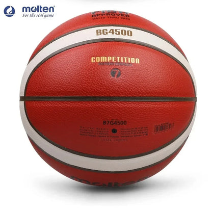 Original Basketball BG4500 No. 6 7, Basketball Training for Adult Youth Children Basketball Training,Free Net and Pin